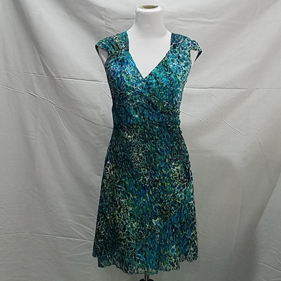 Joseph Ribkoff Dresses & Skirts - Blue multicolored print dress